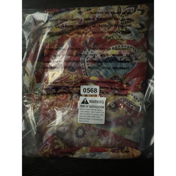 Soft Surroundings Sheer Paisley Floral Bohemian Resort Oversized Tunic Top 1X - Picture 8 of 12